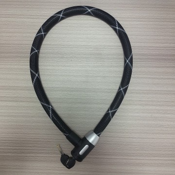 Nylon Sleeve Coat 24MM Wire Cable Lock For Bicycle Bike Motorcyle Wenzhou Nurbo Naibao Factory