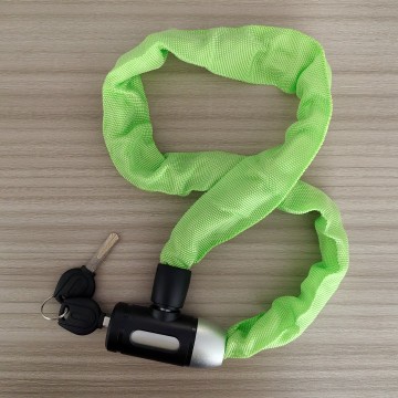 Nurbo Latest Designed Anti-Theft Bicycle Chain Lock With Brass Keys