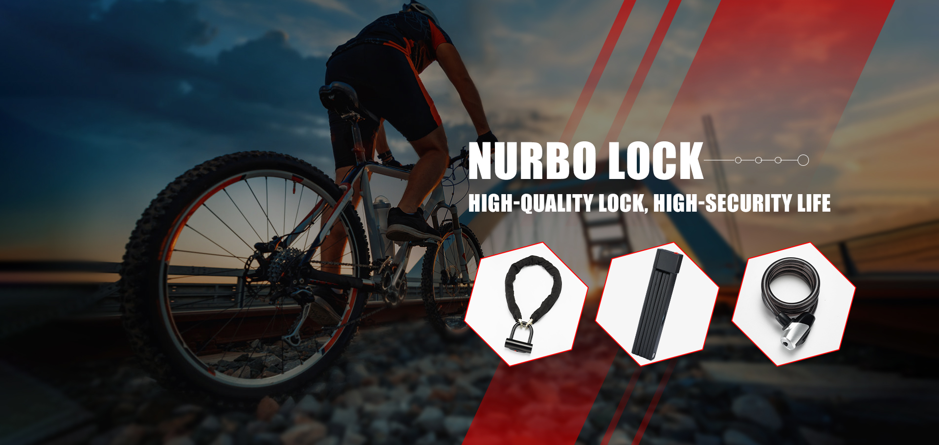 Custom Good Motorcycle Locks Factories