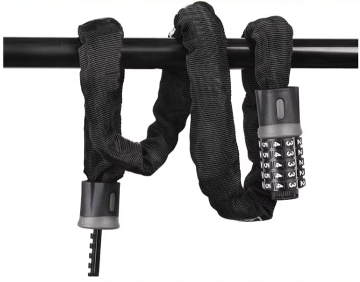 Chinese Factory Supplied Kettenschlosser 4 Digit Combination Bike Chain Lock For Bicycle Bike
